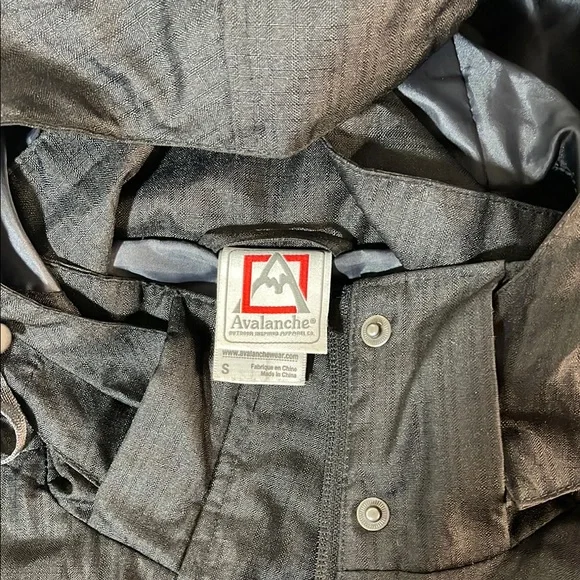 Avalanche Charcoal Hooded Utility Jacket - Picture 2 of 12